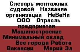 Слесарь-монтажник судовой › Название организации ­ НеВаНи, ООО › Отрасль предприятия ­ Машиностроение › Минимальный оклад ­ 70 000 - Все города Работа » Вакансии   . Марий Эл респ.,Йошкар-Ола г.